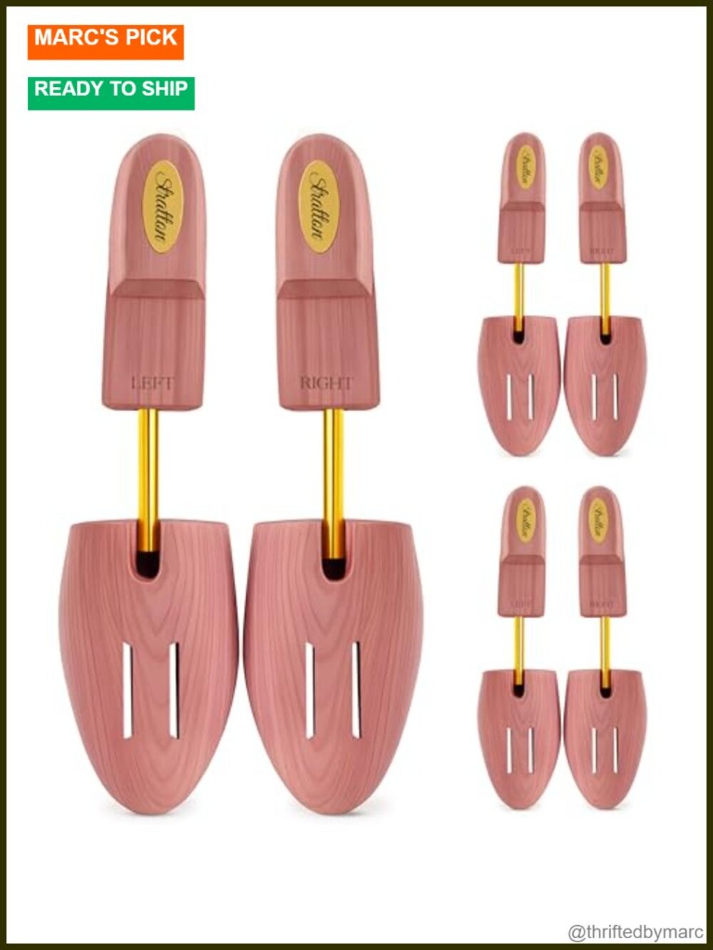 Cedar Shoe Tree Set Shoe Shaper Widener for Men Women Sneakers